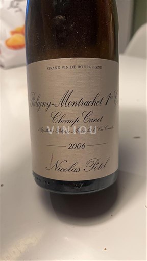 Burgundy Puligny-Montrachet Premier Cru Nicolas Potel Champ Canet 2006
