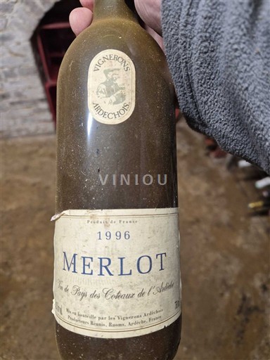 Thung lũng Rhône Không được chỉ định Vignerons Ardéchois 1996