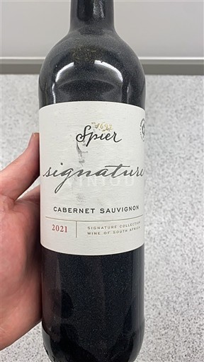 Kustområdet Stellenbosch Spier Signature Cabernet Sauvignon 2021