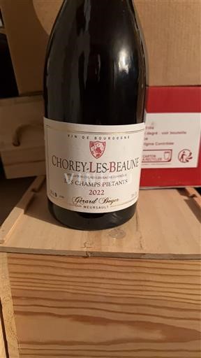 Bourgogne Chorey-lès-Beaune Gérard Boyer Les Champs Piétants 2022