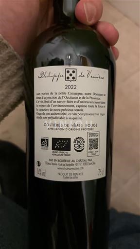 Valle del Rodano Costières di Nîmes Philippe de Vessière 2022