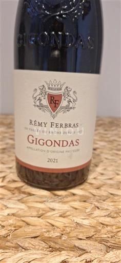 Thung lũng Rhône Gigondas Rémy Ferbras 2021