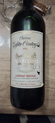 Bordeaux Listrac-Médoc Château Laffitte Carcasset 1985