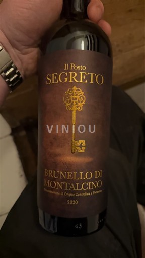 Toscana Brunello di Montalcino Il Posto Segreto 2020
