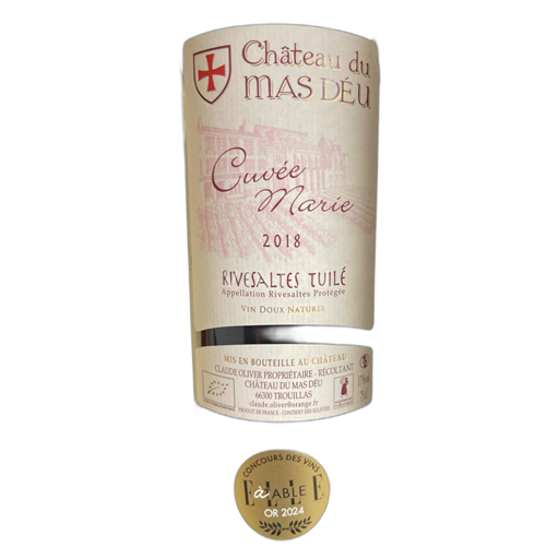 Roussillon Nicht spezifiziert Château du Mas Déu Marie 2018