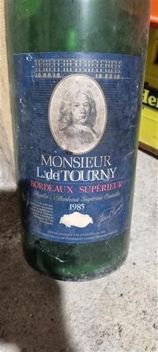 Bordeaux Bordeaux superiore Monsieur L. de Tourny 1985