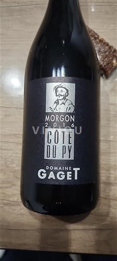 Beaujolais Morgon Domaine Gaget Côte du Py 2016