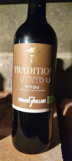 Languedoc Fitou Domaine Rolland Tradition à nos pères 2022