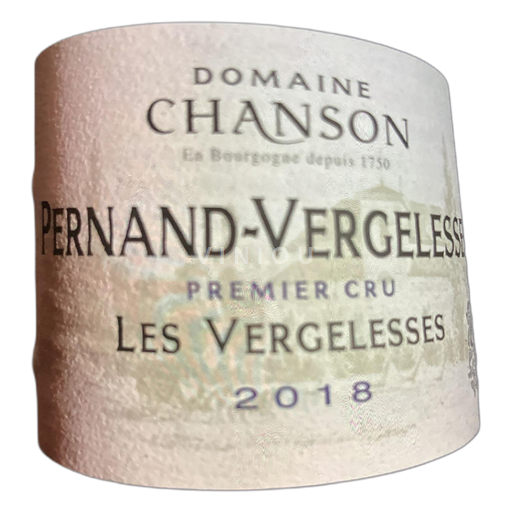 Burgundi Pernand-vergelesses Domaine Chanson 1er Cru Les Vergelesses 2018