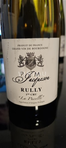 Bourgondië Rully Premier Cru Domaine Paul et Marie Jacqueson La Pucelle 2020