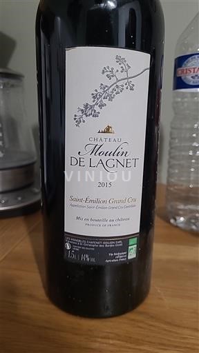 Bordeaux Saint-Émilion Grand Cru Grand Cru Château Moulin de Lagnet 2015