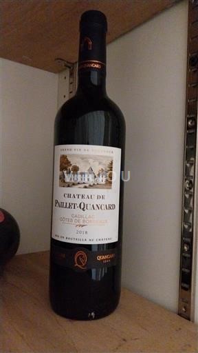 Bordeaux Côtes-de-Bordeaux Château Paillet-Quancard 2018