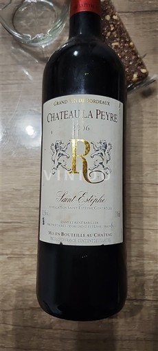 Bordeaux Saint-Estèphe Château La Peyre R 2006