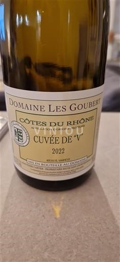 Thung lũng Rhône Côtes-du-rhône Domaine Les Goubert de 'V' 2022