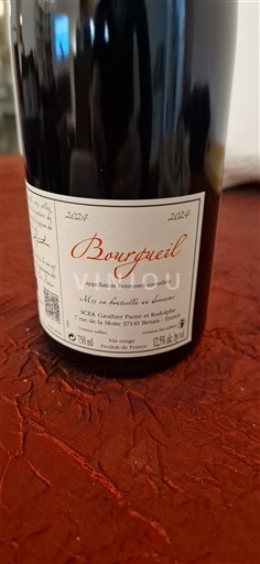 Thung lũng sông Loire Bourgueil SCIA Gautier Pierre et Bouché Jour de Soif 2024