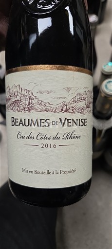 Thung lũng Rhône Beaumes de Venise Rhônéa 2016