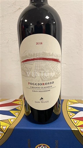Toscana Không được chỉ định San Felice PoggioRosso 2018