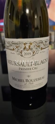Burgundi Meursault Premier Cru Michel Bouzereau & Fils 2019