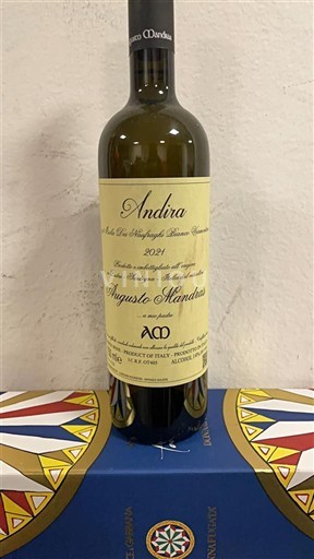Sardinia Vermentino di Sardegna Augusto Mandas Andira 2021