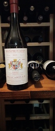 Piamonte Barolo Giuseppe Mascarello Monprivato 2015