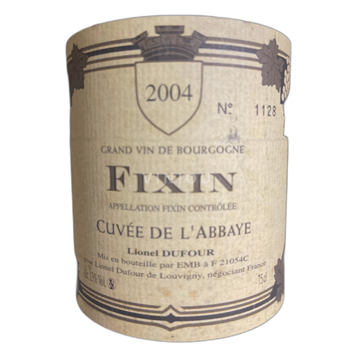 Borgonha Fixin Cuvée de l'Abbaye 2004