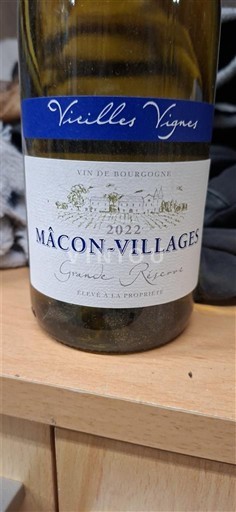 Bourgogne Mâcon et mâcon-villages Grande Réserve Vieilles Vignes 2022