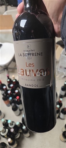Provence Bandol Domaine La Suffrène Les Lauves 2015