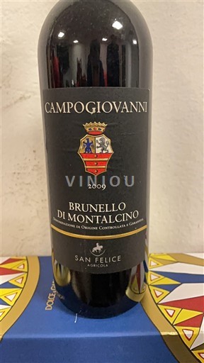 Toscana Brunello di Montalcino Campogiovanni 2009