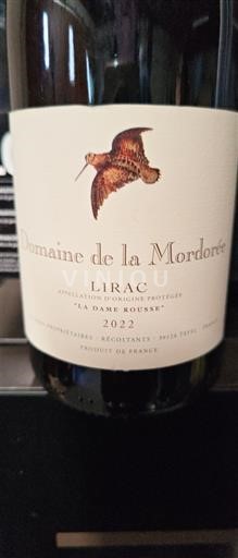 Thung lũng Rhône Lirac Domaine La Mordorée La Dame Rousse 2022