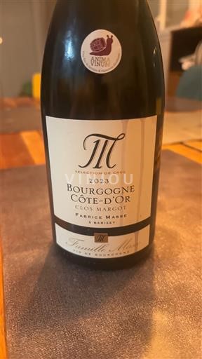 Borgogna Borgogna Côte d'Or Fabrice Masse Clos Margot 2023