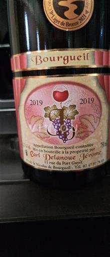 Thung lũng sông Loire Bourgueil Earl Detauque Jérôme 2019