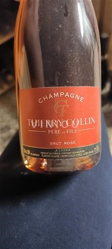Champagne Thierry Collin Père et Fils Brut Rosé Icke årgångsbetecknad