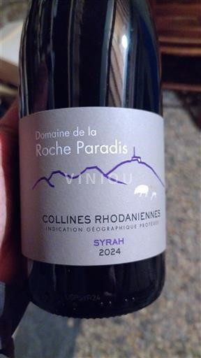 Alpes và các vùng Rhodanien Collines rhodaniennes Domaine La Roche Paradis Syrah 2024