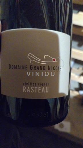 Thung lũng Rhône Rasteau Domaine Grand Nicolet Vieilles Vignes 2019