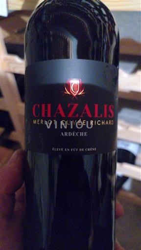 Alpe in reke Rona Ardeška. Domaine Chazalis Merlot Richard 2021