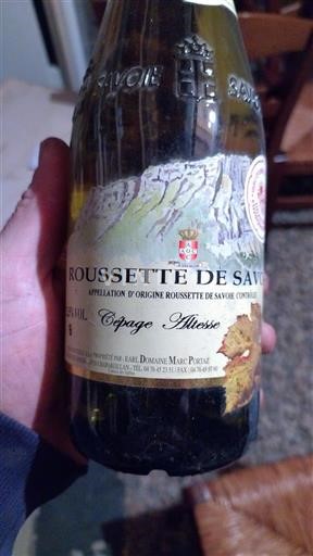 Savoie và Bugey Roussette-de-savoie Marc Portaz 2022