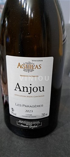 Thung lũng sông Loire Anjou Aguilas Les Paragères 2023