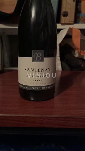 Bourgogne Santenay Domaine Bertrand Bachelet En Charron 2012