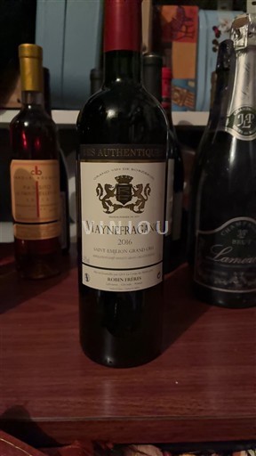Bordeaux Saint-Émilion Grand Cru Grand Cru Maynefragonce 2016