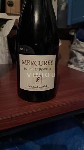 Borgogna Mercurey Domaine Voarick Sous les Roches 2013
