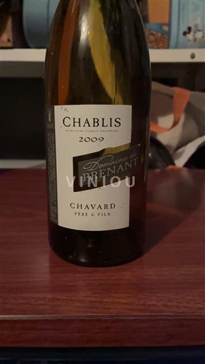 Borgoña Chablis Domaine Prenant 2009