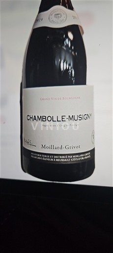 Burgundy Chambolle-Musigny Moillard-Grivot 2019