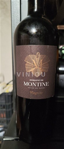 Alperne og Rhône-landene Ardèche Domaine Montine Viognier Ikke årgangsbestemt