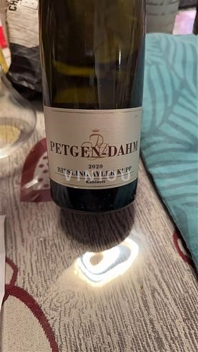 Mosel Không được chỉ định Petgen-Dahm Riesling Ayler Kupp Kabinett 2020