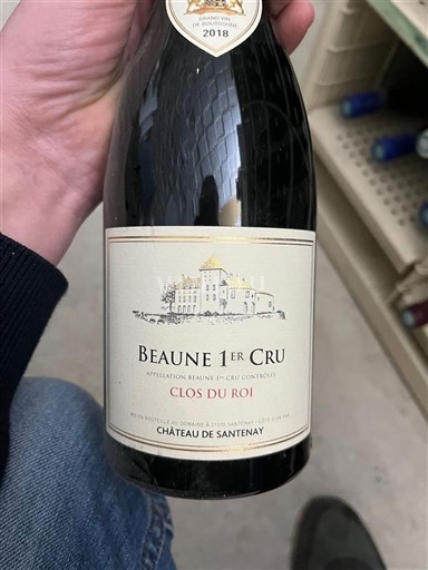 Bourgogne Beaune Premier Cru Château Santenay Clos du Roi 2018