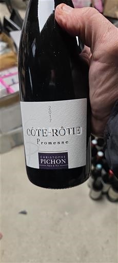 Thung lũng Rhône Côte-rôtie Christophe Pichon Promesse 2017