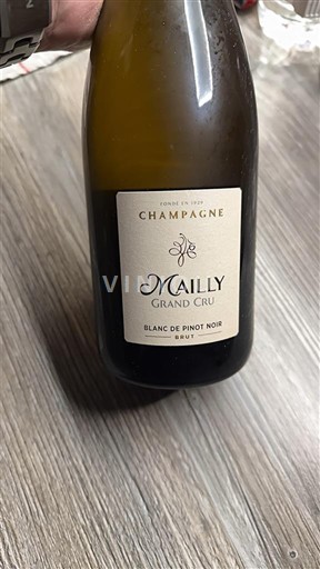 Champagne Grand Cru Mailly Blanc de Pinot Noir Brut Icke årgångsbetecknad