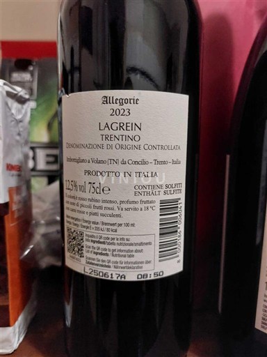 Trentino-Južna Tirolska Ni doloceno Cantina Sociale di Trento Allegorie 2023