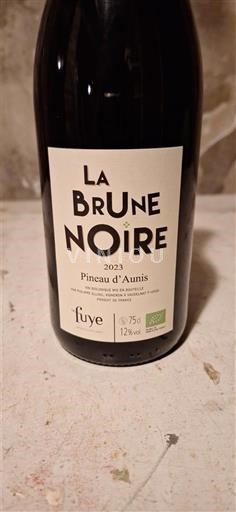 Valle della Loira Touraine Domaine La Fuye La Brune Noire 2023