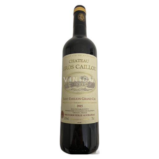 Bordeaux Saint-Émilion Grand Cru Chateau Gros Caillou 2015